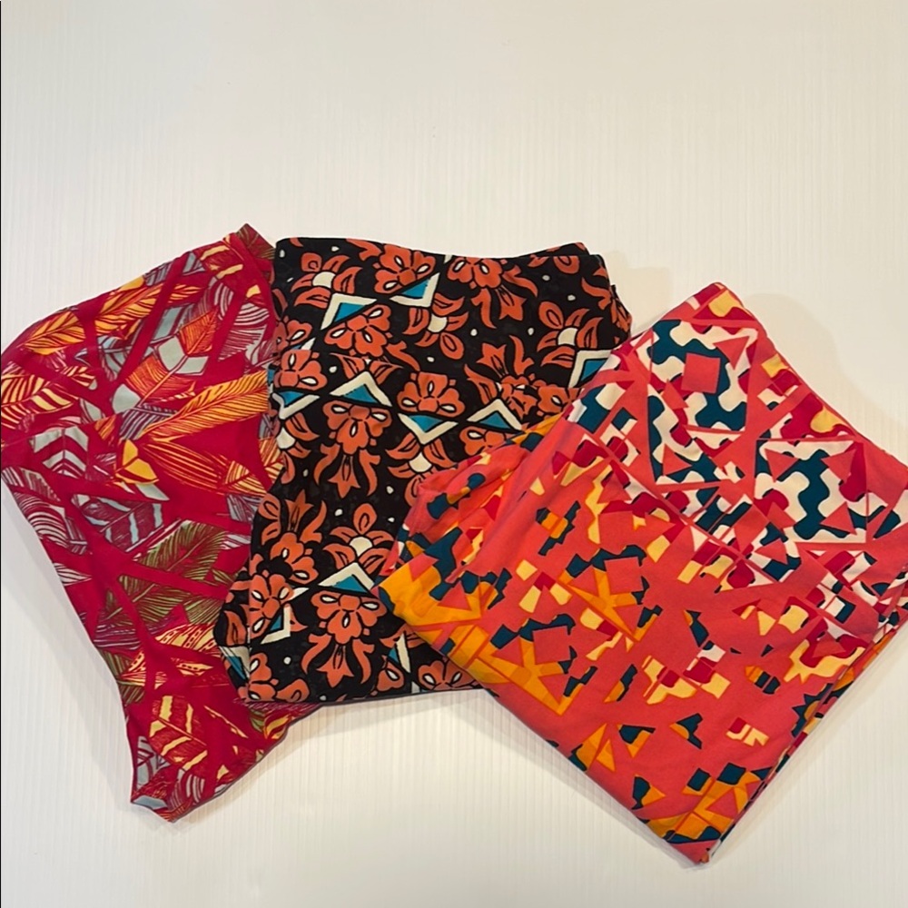 Vibrant Patterned Fabric Set
